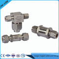 ss316 flapper type check valve in china